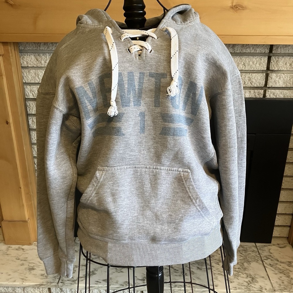 J. America Newton 1 Lace Lacer Hooded Hoodie Sweater Sweatshirt Unisex Size S‎